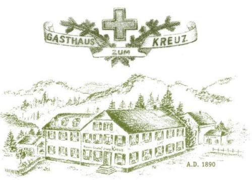 Gasthof Und Pension Zum Kreuz Lautenbach Eksteriør bilde